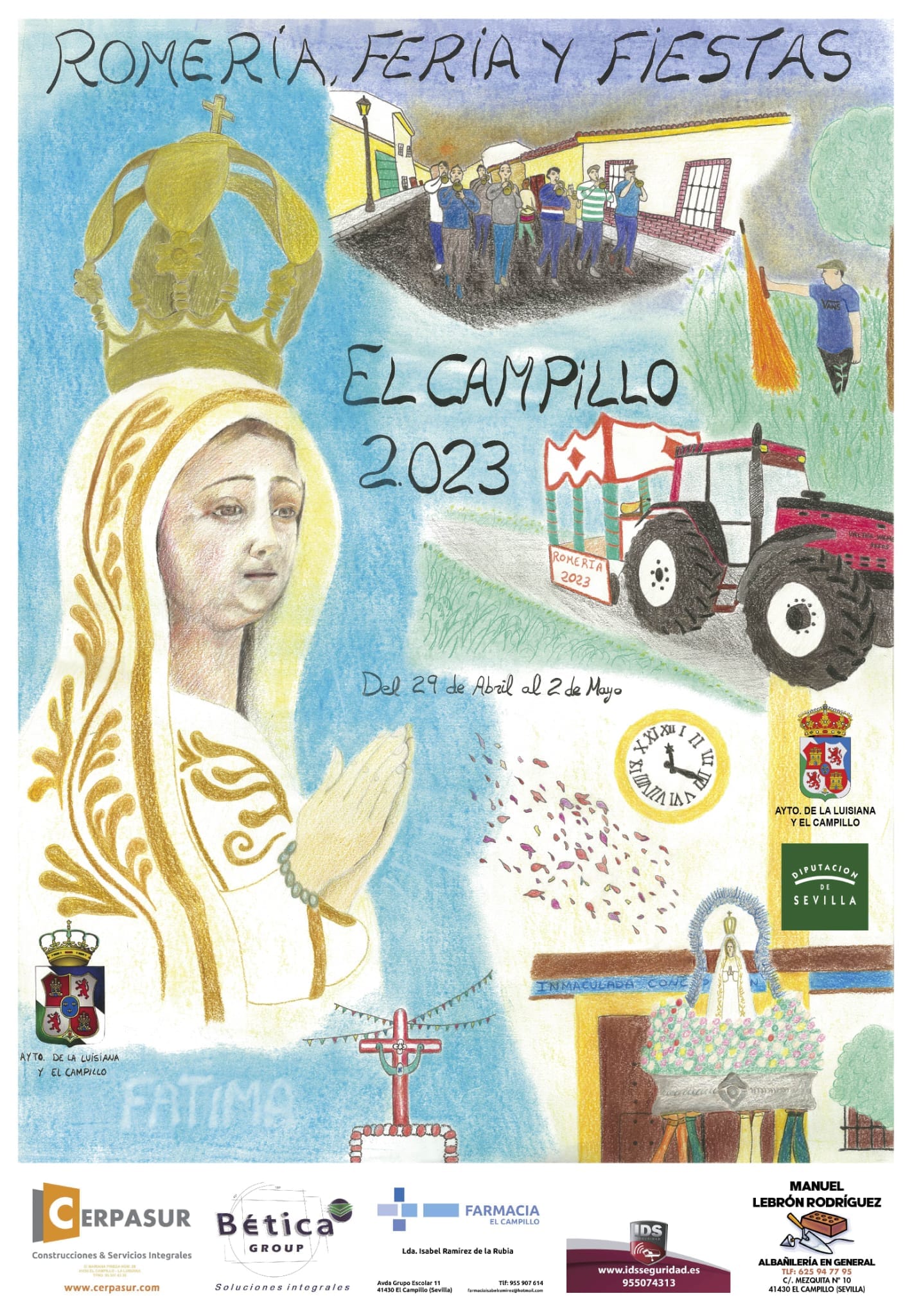 Romería de Nuestra Señora de Fátima 2023 La Luisiana